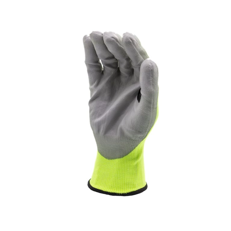 HPPE cut-resistant PU gloves for industrial assembly work